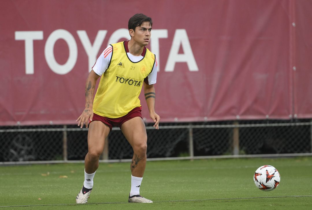 Roma, l’allenamento a Trigoria a due giorni dall’Athletic Bilbao – FOTO GALLERY - immagine 2