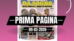 Prima pagina Gazzetta dello Sport: “Milan da sogno: Inter spuntata, Scudetto riaperto”