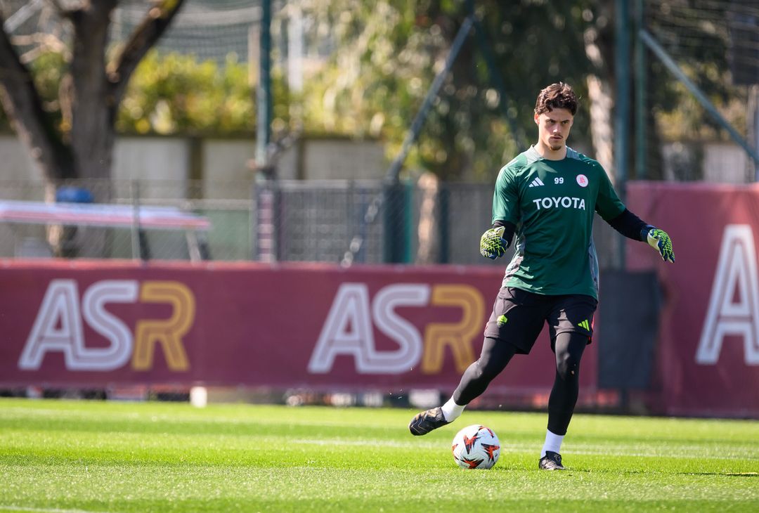 Trigoria, la rifinitura alla vigilia dell’Athletic Club – FOTO GALLERY - immagine 4