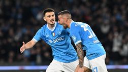 Napoli-Roma, Spinazzola segna da fuori area: l’incredibile dato negli ultimi 20 anni