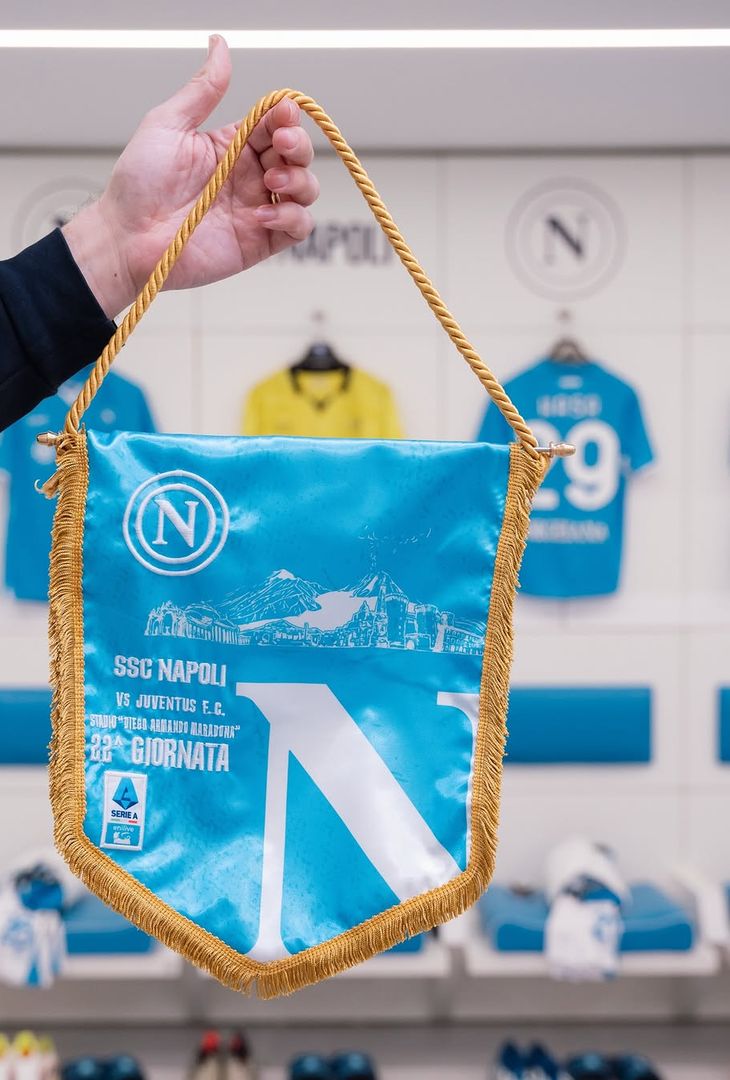 GALLERY Lo spogliatoio azzurro è pronto per Napoli-Juventus: c’è una novità - immagine 5