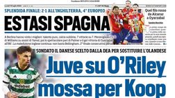 PRIMA PAGINA TUTTOSPORT OGGI: “Napoli, anche Hermoso”