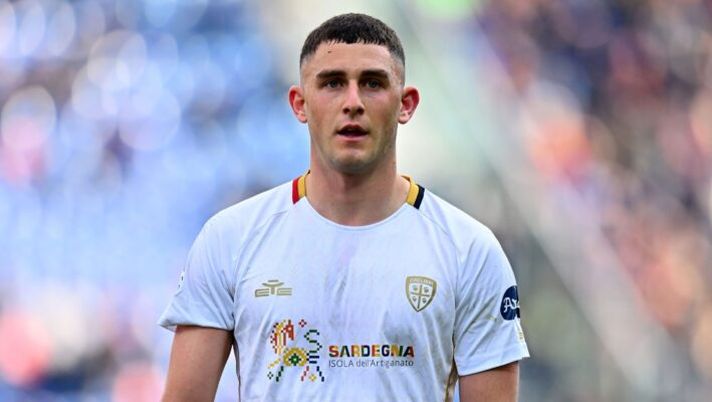 BOLOGNA, ITALY - MARCH 02: Roberto Piccoli of Cagliari during the Serie A match between Bologna and Cagliari at Stadio Renato Dall'Ara on March 02, 2025 in Bologna, Italy. (Photo by Alessandro Sabattini/Getty Images) Il Cagliari passa in Coppa Italia: segna Piccoli e Mina sbaglia un rigore. Zortea, Esposito, Kilicsoy… - immagine 1