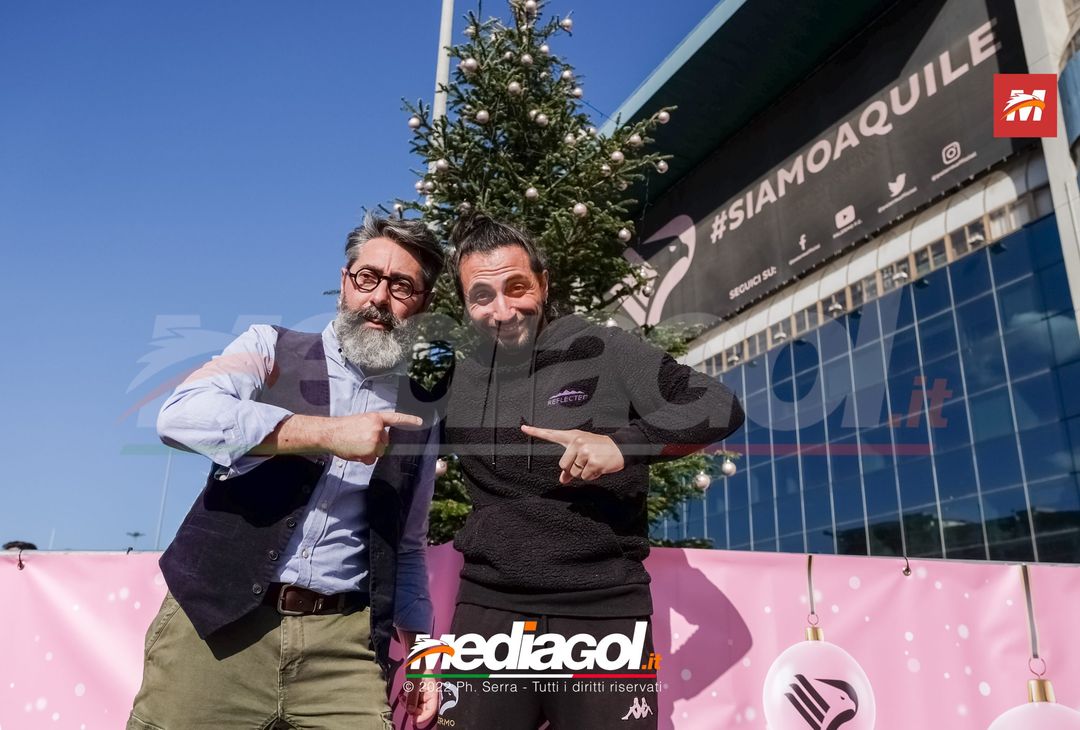 FOTO PALERMO: Tombola con Stefano Piazza e Chris Clun al ‘Renzo Barbera’ (Gallery) - immagine 75