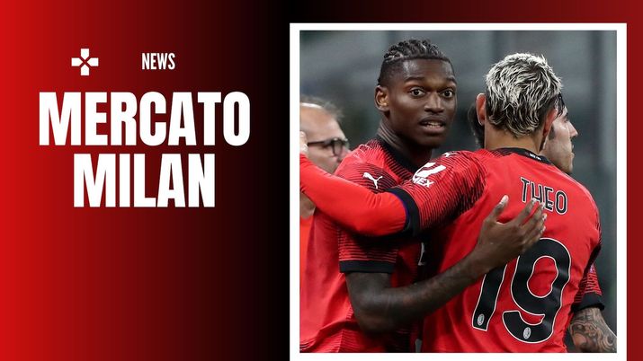 Theo Hernández e Rafael Leao (giocatori AC Milan) sono fortemente richiesti nel calciomercato | Milan News (Getty Images) Theo Hernández Rafael Leao AC Milan Calciomercato Milan