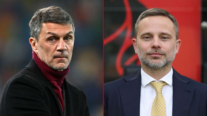 Paolo Maldini e Giorgio Furlani, AC Milan