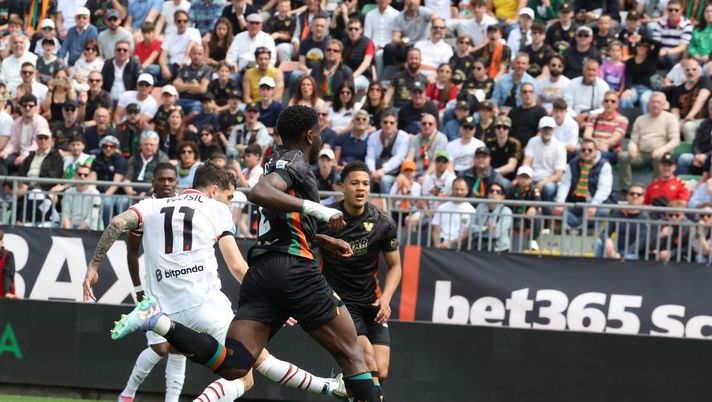 gol Christian Pulisic AC Milan Venezia-Milan 0-1 Serie A 2024-2025