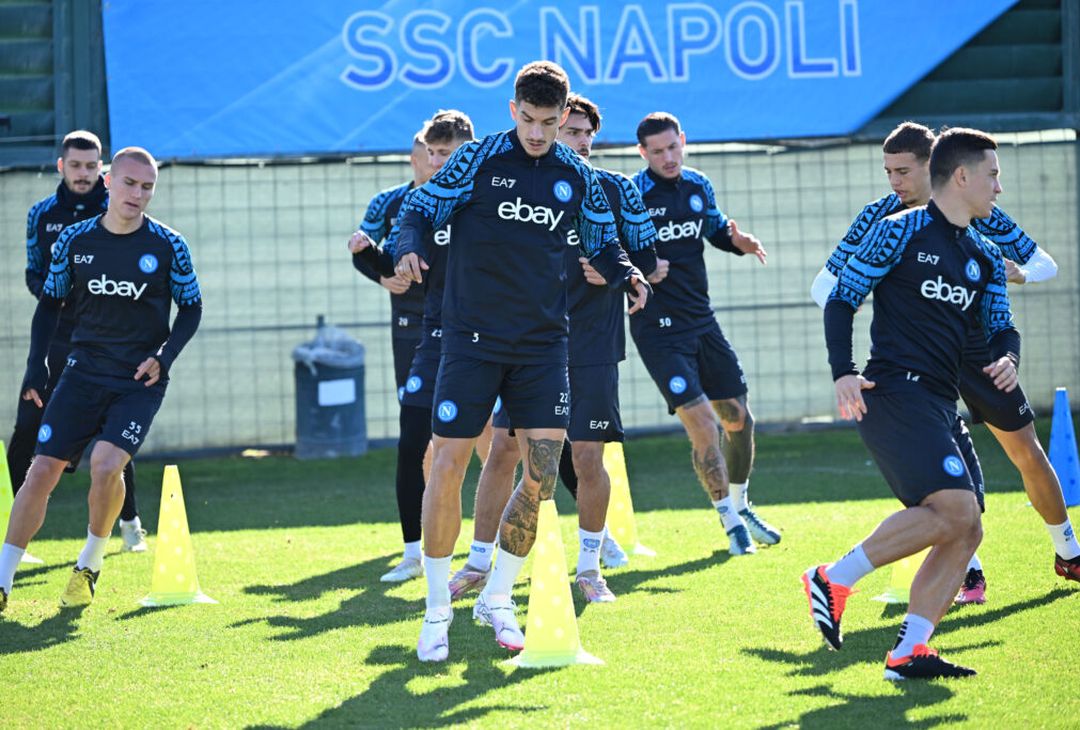 GALLERY Il Napoli si allena in vista della Salernitana: le foto della seduta - immagine 6