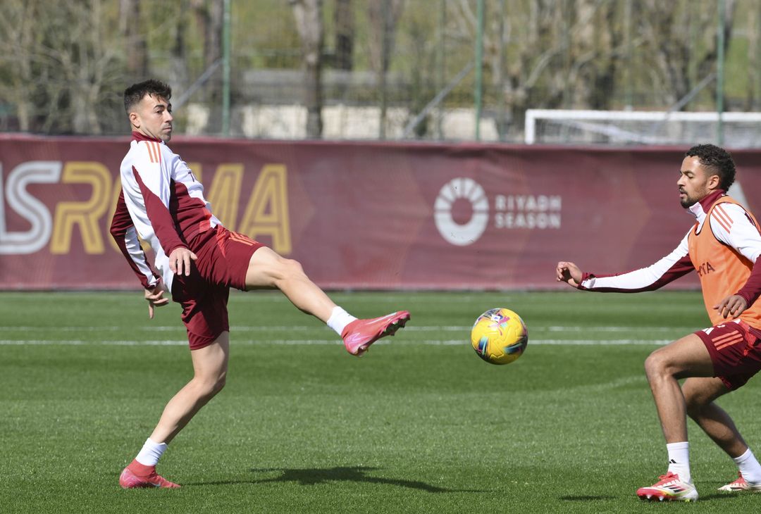 Trigoria, l’allenamento a due giorni dal Como – FOTO GALLERY - immagine 5