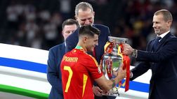 Morata: “Milan? Vediamo, ora è il momento di godersi la festa! Chiellini mi ha detto…”