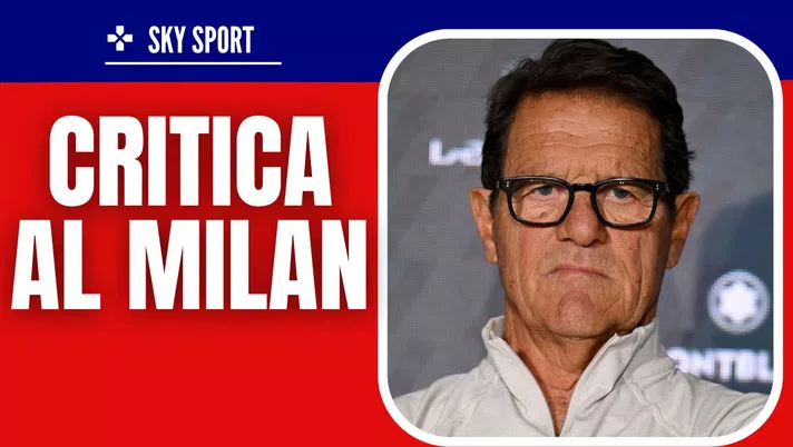 AC Milan Walker Capello Sky Sport