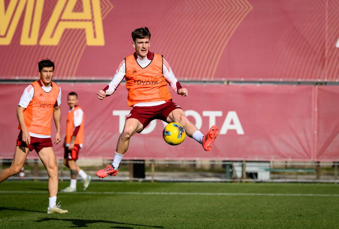 Roma, secondo allenamento dell’anno: Dovbyk torna in gruppo – FOTO GALLERY - immagine 23