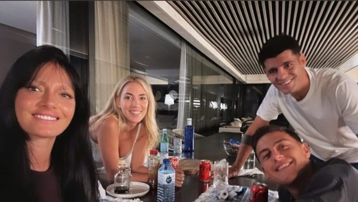 Morata in gol davanti a Dybala e Oriana: “I padrini hanno portato fortuna” - immagine 1