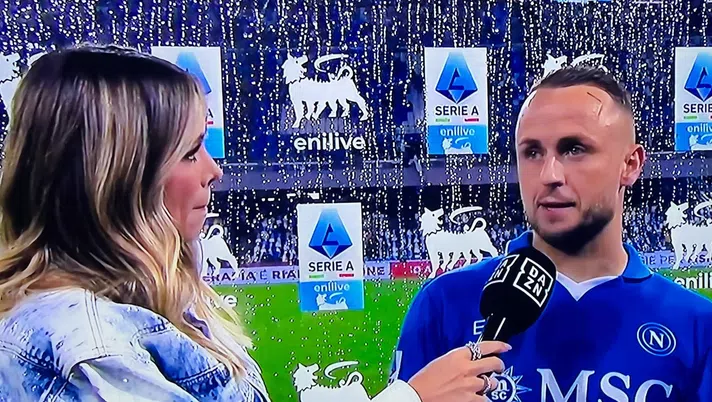 Lobotka post gara con l'Inter