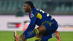 I crampi di Bella-Kotchap che poi chiede di continuare, ma entra Nunez