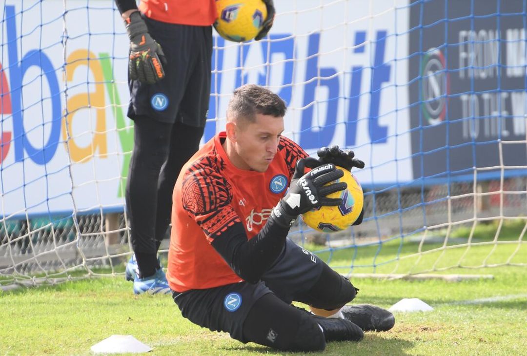 Scatti dalla sessione mattutina al Konami Training Center di Castel Volturno