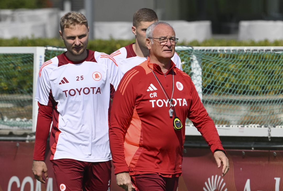 Trigoria, allenamento mattutino a due giorni da Roma-Juventus – FOTO GALLERY- immagine 1