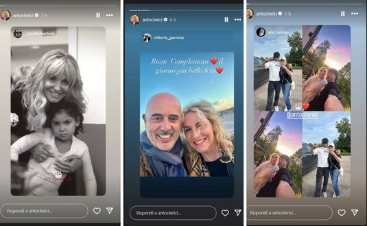 Antonella Clerici compie 61 anni: gli auguri del compagno e della figlia. E festa in tv- immagine 3