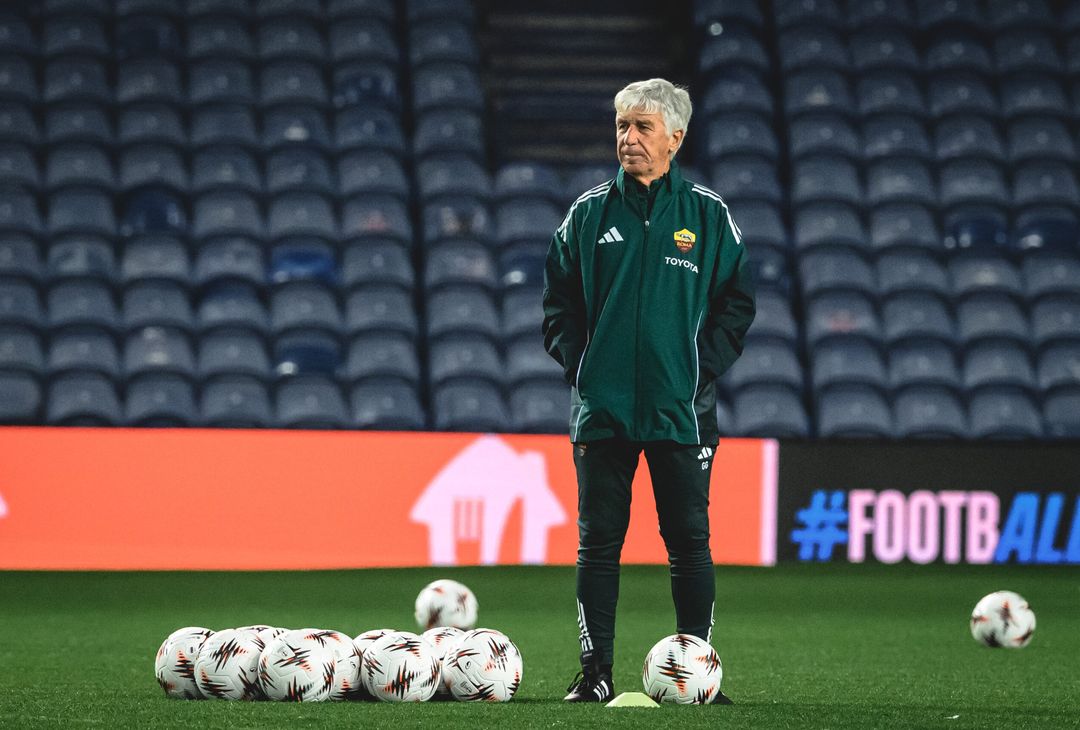 Rangers-Roma, la rifinitura sotto gli occhi di Ranieri e Massara – FOTO GALLERY - immagine 11