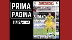 Prima pagina Tuttosport: “Sudakov opzione Scudetto”