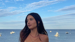 Sarah Kohan, panorama stupendo. Ma lo spettacolo è lei in versione sirena