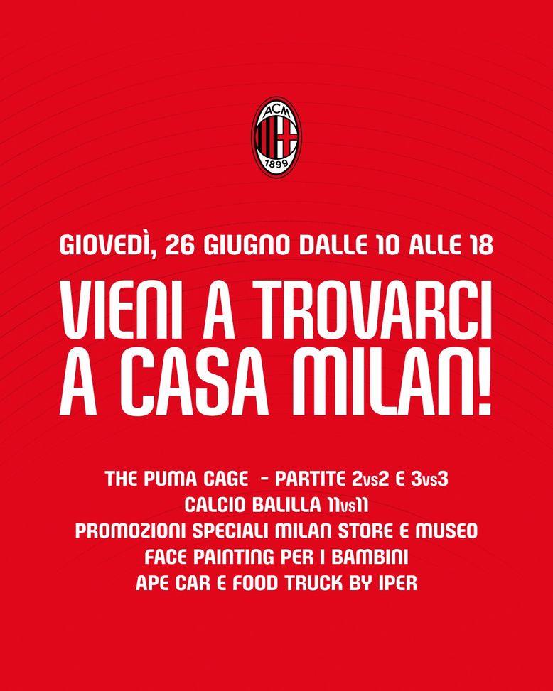 Locandina Casa Milan