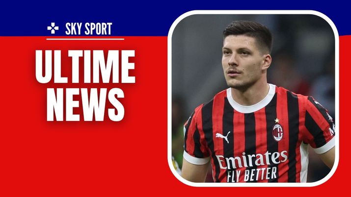 Milan-Napoli Serie A 2024-2025 Jovic