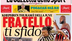 PRIMA PAGINA GAZZETTA DELLO SPORT OGGI: “Milan, offerta per Lukaku”