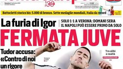 Il Napoli sui media: le prime pagine dei quotidiani di oggi