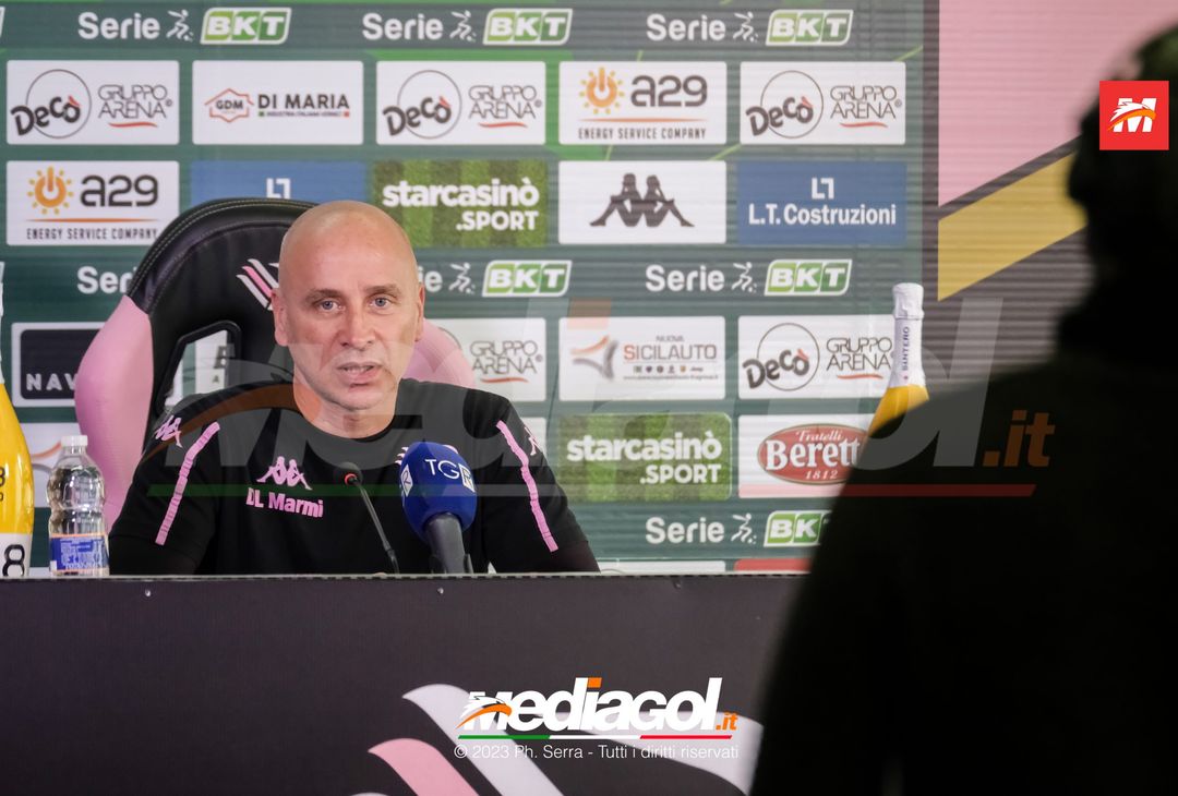 FOTO PALERMO, verso il Pisa:  Eugenio Corini in conferenza stampa (GALLERY) - immagine 13