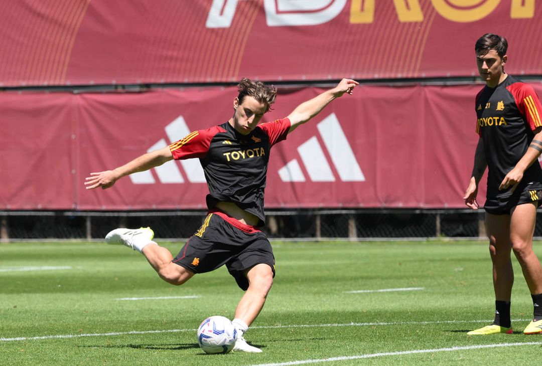 Trigoria, l’allenamento della Roma in vista del Genoa – FOTO GALLERY - immagine 5