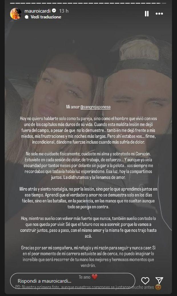 Icardi torna e segna dopo 281 giorni dall’infortunio. Dedica alla fidanzata: “Vicina nei giorni duri”- immagine 3