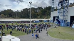 Cile, tutti fuori dallo stadio: allarme bomba, partita interrotta e poi ripresa