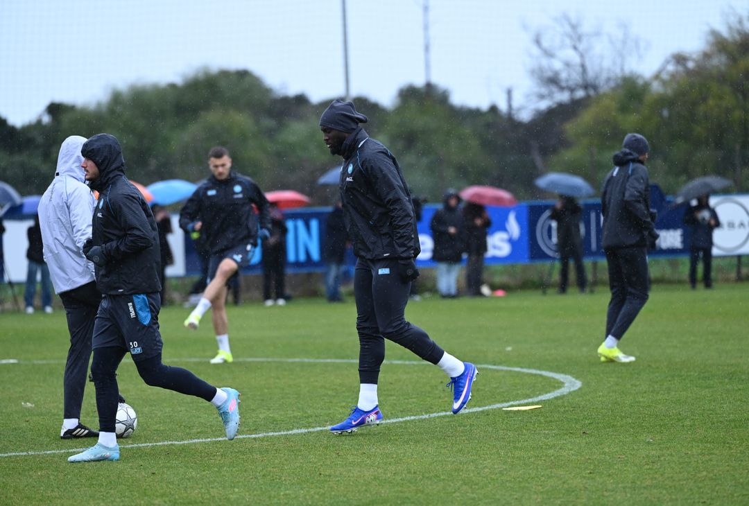 Riecco Lukaku ed Elmas! La rifinitura del Napoli in vista del Copenaghen – GALLERY - immagine 10