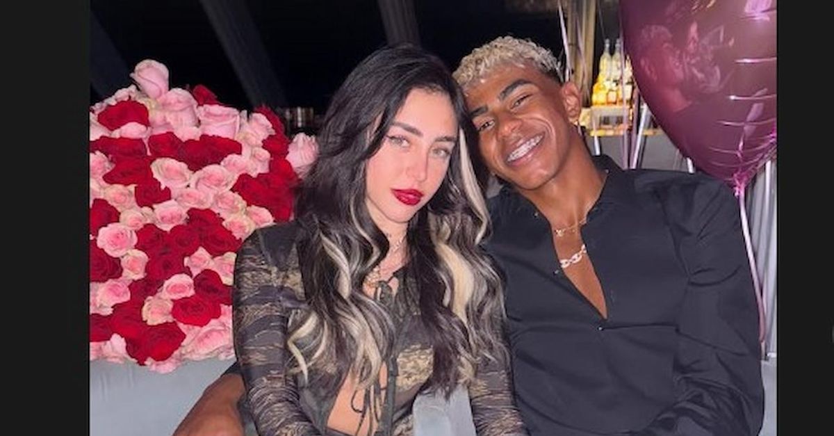 yamal esce allo scoperto con nicki nicole condivisa la foto sui social