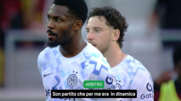 Open Var Torino-Inter, Mariani: “Non è rigore, anzi sì”. Poi spiega ai giocatori perché ha cambiato idea- immagine 5