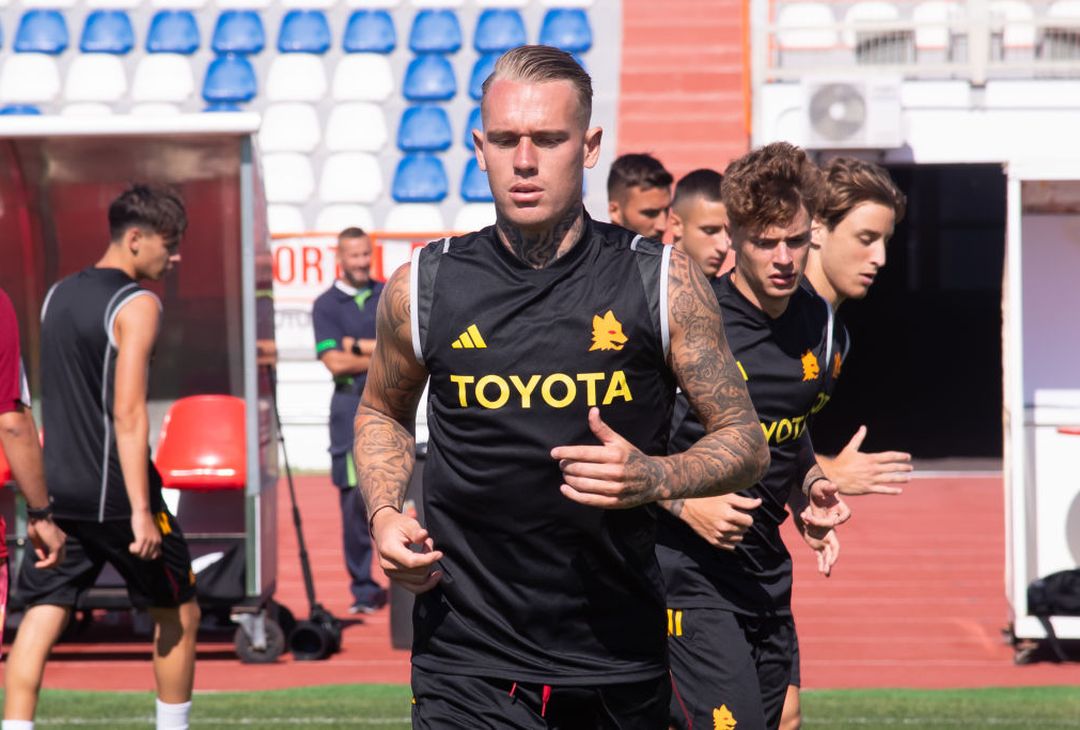 Roma, terzo giorno di lavoro in Portogallo – FOTO GALLERY - immagine 9