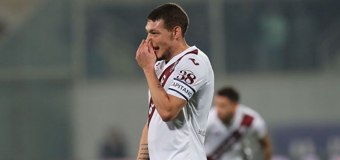 FLORENCE, ITALY - AUGUST 28: Andrea Belotti of Torino FC reacts during the Serie A match between ACF Fiorentina and Torino FC at Stadio Artemio Franchi on August 28, 2021 in Florence,Italy . (Photo by Gabriele Maltinti/Getty Images) Torino, infortunio Praet: probabile rientro dopo la sosta di ottobre- immagine 2