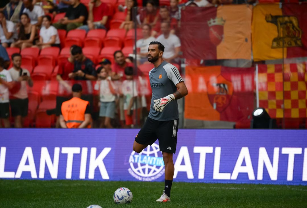 Amichevole, Partizani-Roma 1-2 – FOTO GALLERY - immagine 15