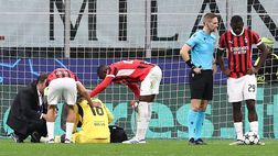 Milan, è luna rossa