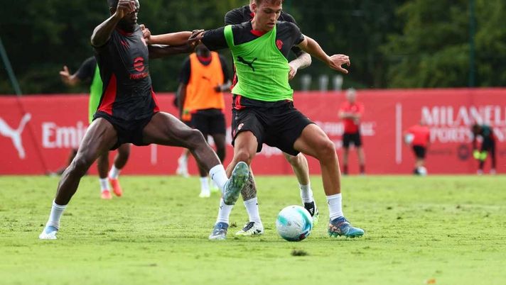Vittorio Magni AC Milan allenamento Milanello