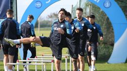 Seduta mattutina, due azzurri si allenano a parte: le condizioni di Olivera e Meret