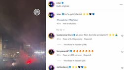Interisti in piazza Duomo, Lautaro: “Vi amo. Non andate a dormire, arriviamo”