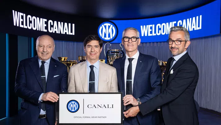 Inter, UFFICIALE: collaborazione triennale con Canali, Official Formal Wear Partner - immagine 1