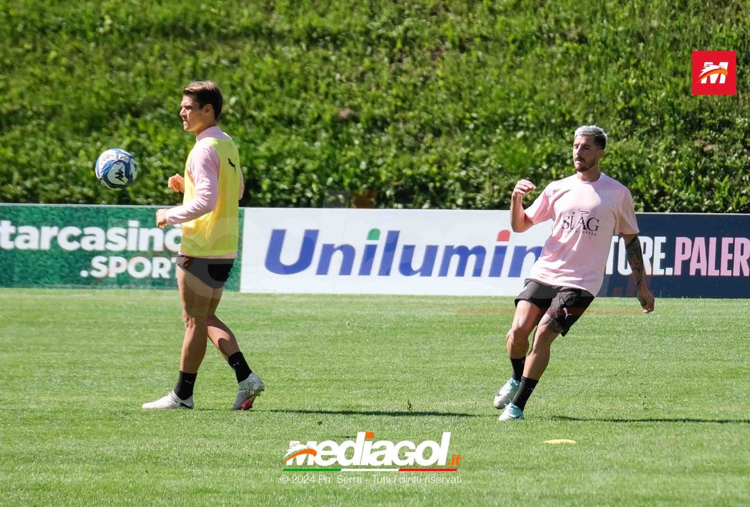 FOTO Ritiro Palermo, seduta mattutina ad Aquagranda (GALLERY) - immagine 55