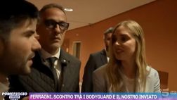 Chiara Ferragni, scontro tra le guardie del corpo e l’inviato di Pomeriggio 5