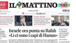 PRIMA PAGINA IL MATTINO OGGI: “Conte, pressione DeLa. L’alternativa è Gasp”