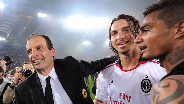 Kevin Prince Boateng Ibrahimovic Allegri AC Milan Roma