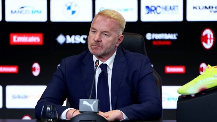 Igli Tare AC Milan conferenza stampa Casa Milan