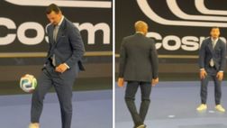 Ibra e Henry incantano ancora col pallone: numeri pazzeschi nello studio tv